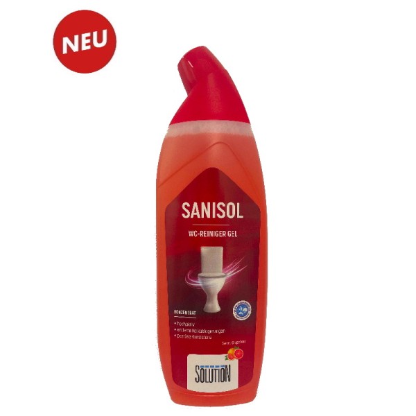 SOLUTION GLÖCKNER - Sanisol WC-Reiniger Gel 750ml