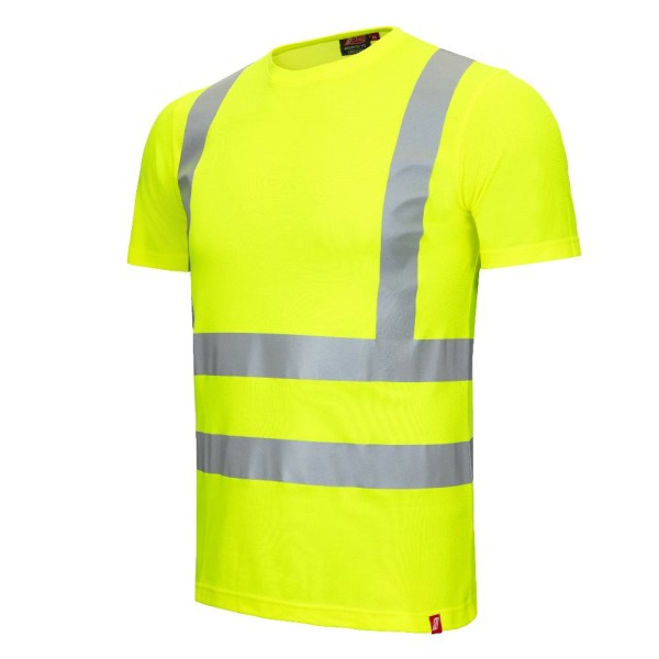 NITRAS - Warnschutz T-Shirt, MOTION TEX VIZ 7008
